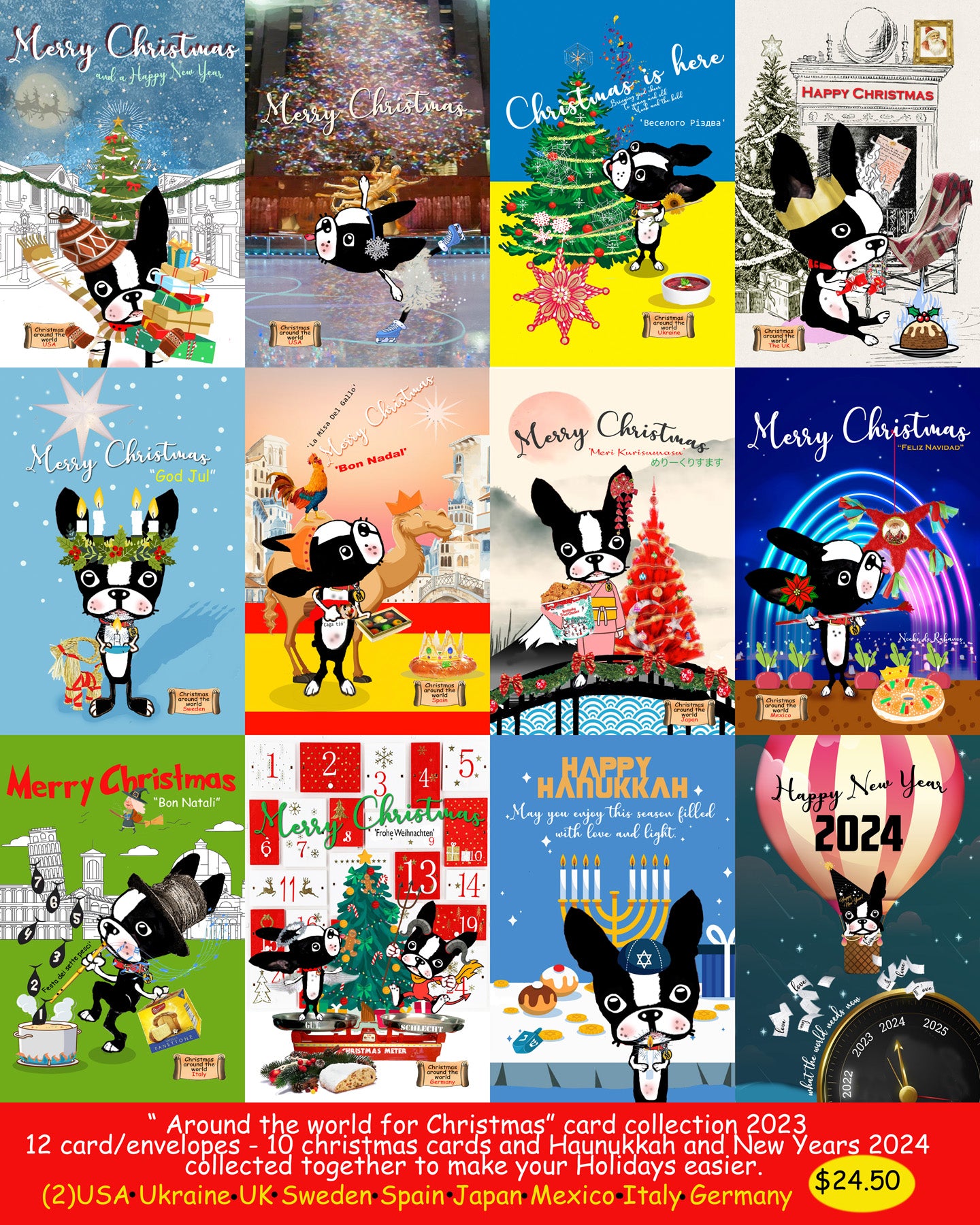 Mirabelle Holiday Series Fifteen - Around the World for Christmas Collection (2023)