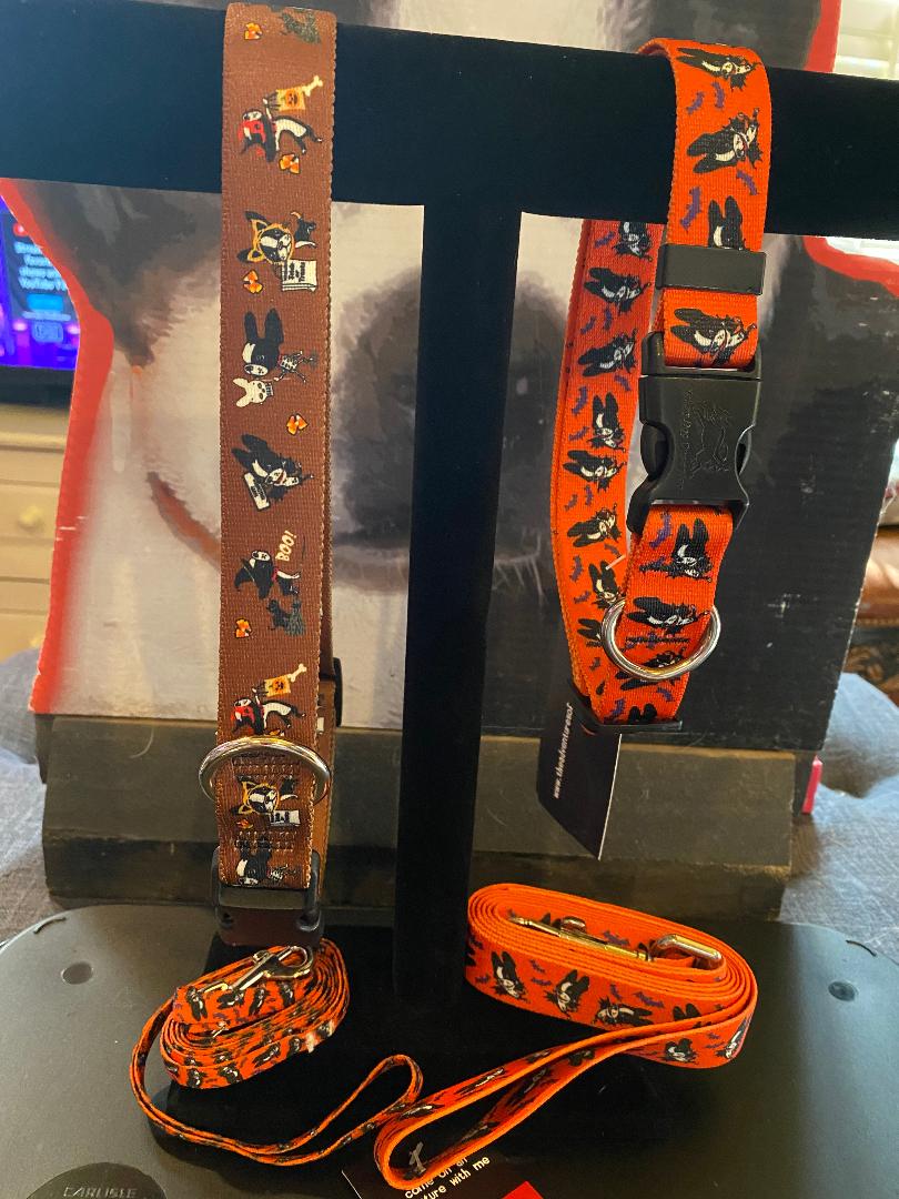 Mirabelle Halloween Dog Collars and Leashes
