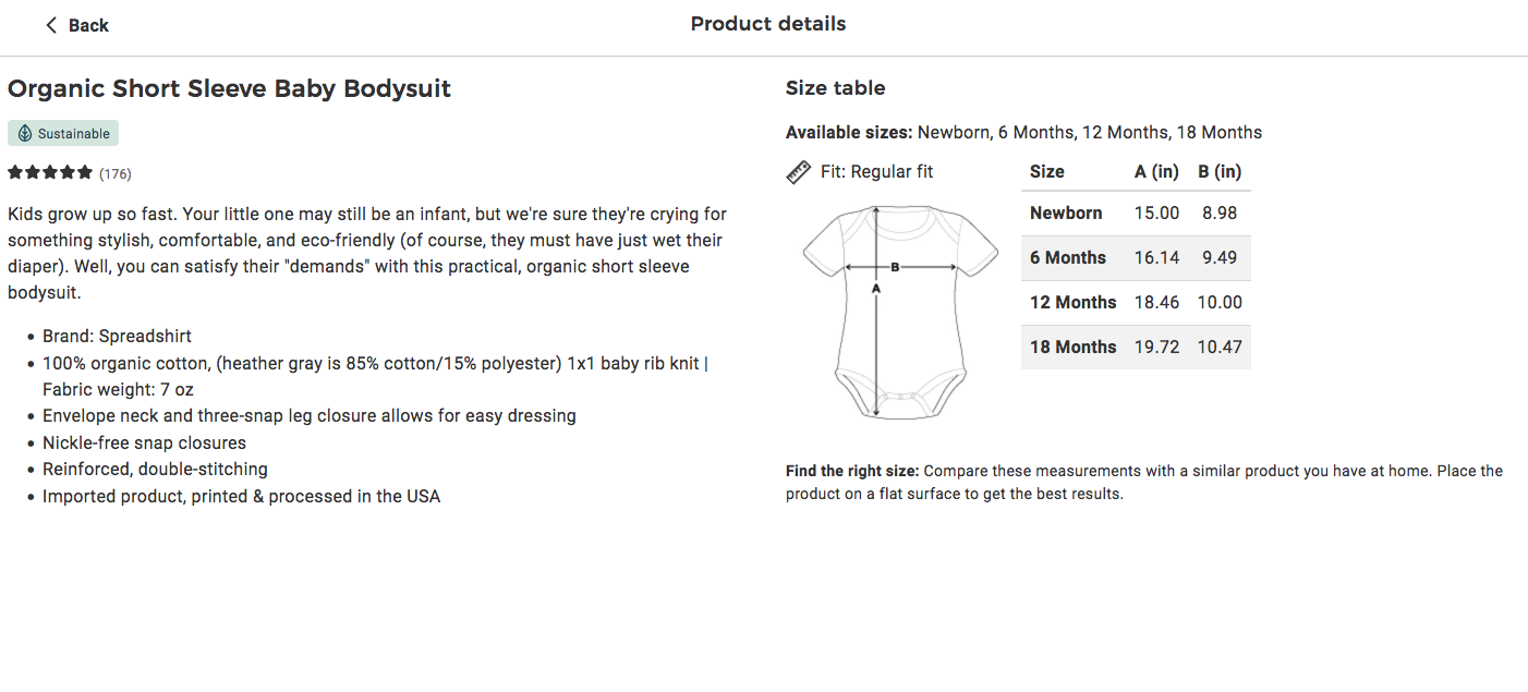 Our SUPER CUTE Mirabelle Onesie