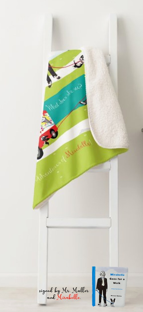 Storybook Baby Blanket / FREE Signed Walk Book Combo