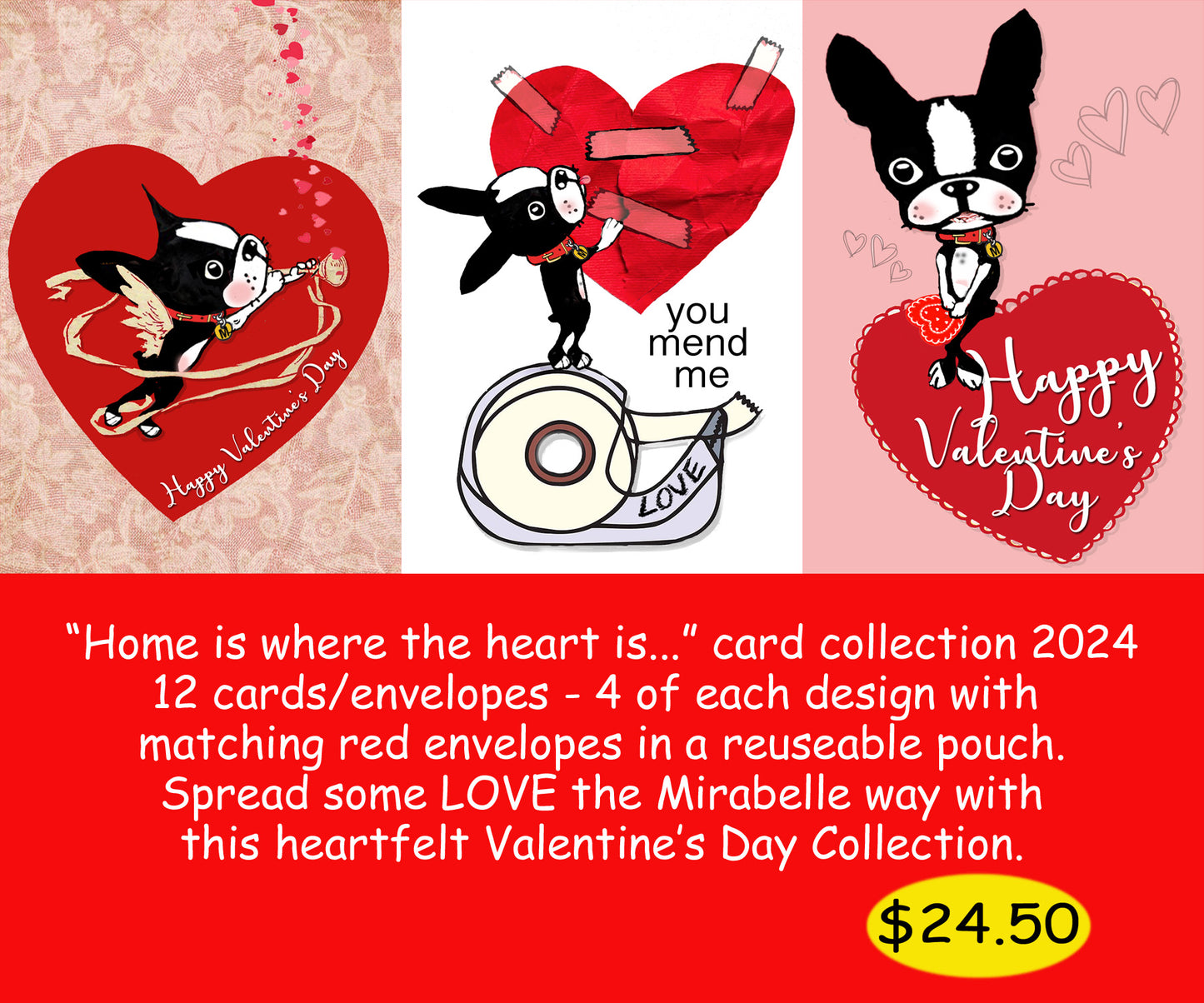 "Home is where the heart is" Valentine's Day Collection 2024