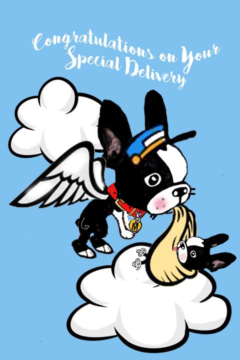 The Stork is bringing a fur baby.