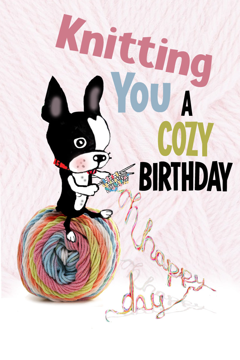 Knitting you a Cozy Birthday