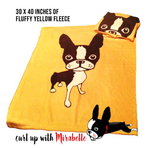 Mirabelle Fleece Throw Blanket