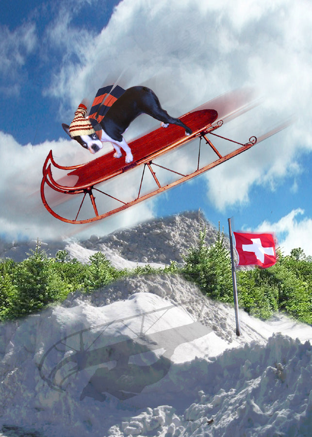 Swooshing you a Happy Holiday