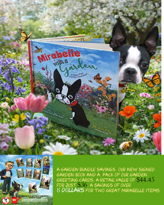 Mirabelle Visits a Garden / Greeting Cards Book Bundle