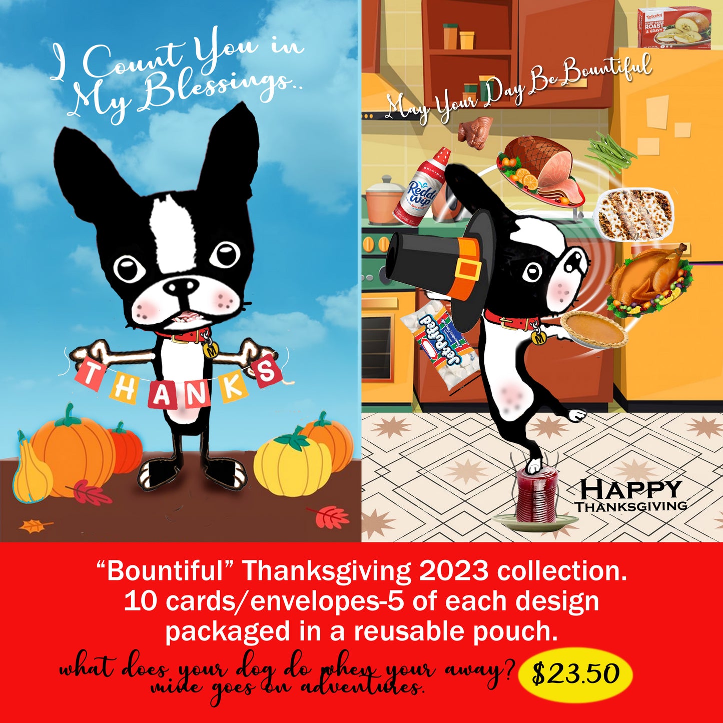 Thanksgiving 2023 Greeting Card Collection
