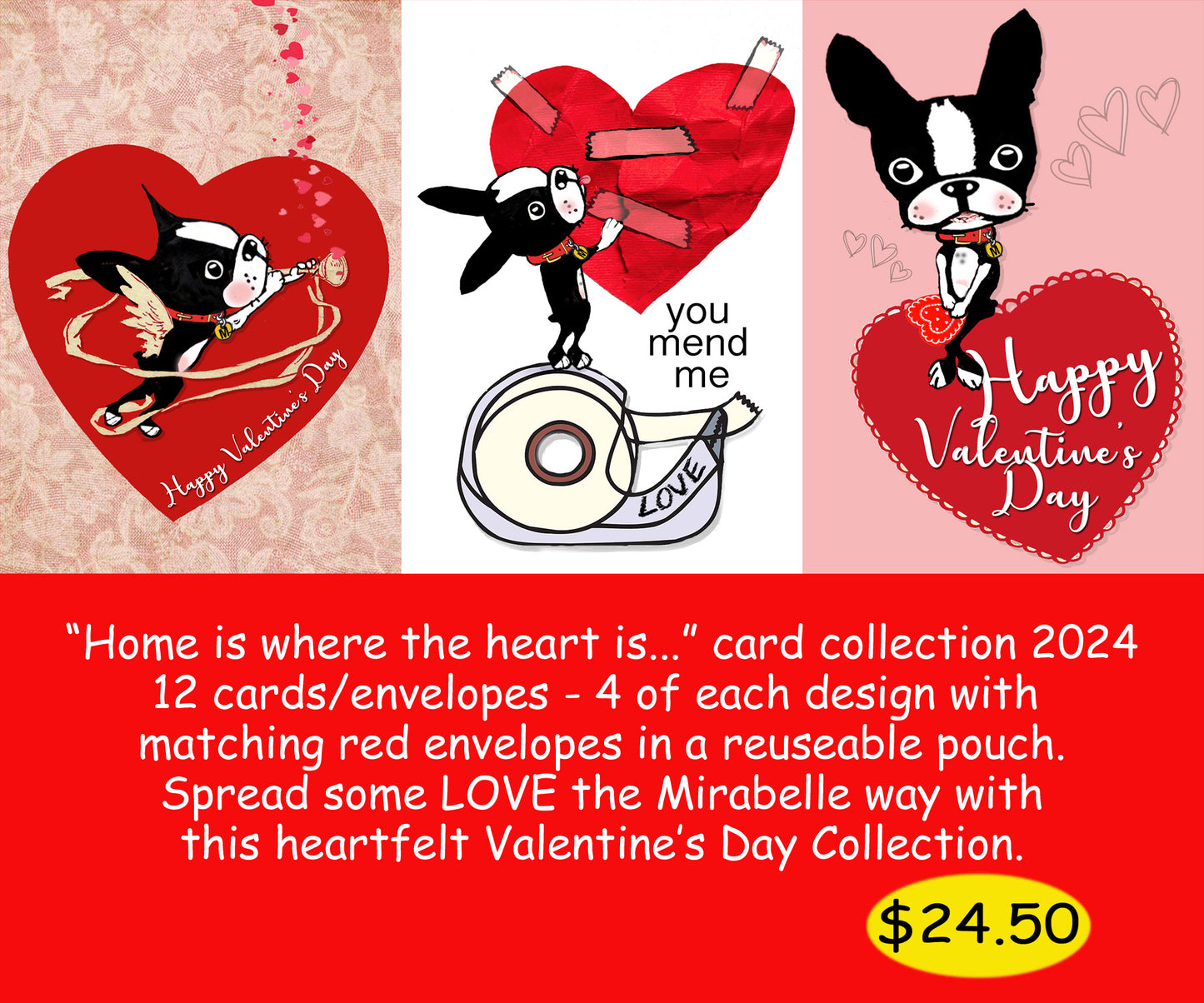 "Home is where the heart is" Valentine's Day collection 2024
