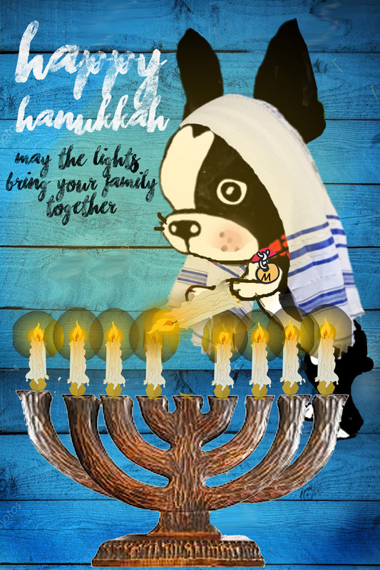 Hanukkah Family lights