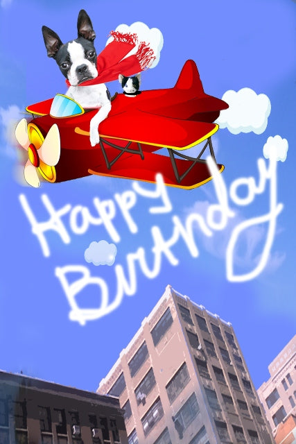 Skywriting You a Happy Birthday
